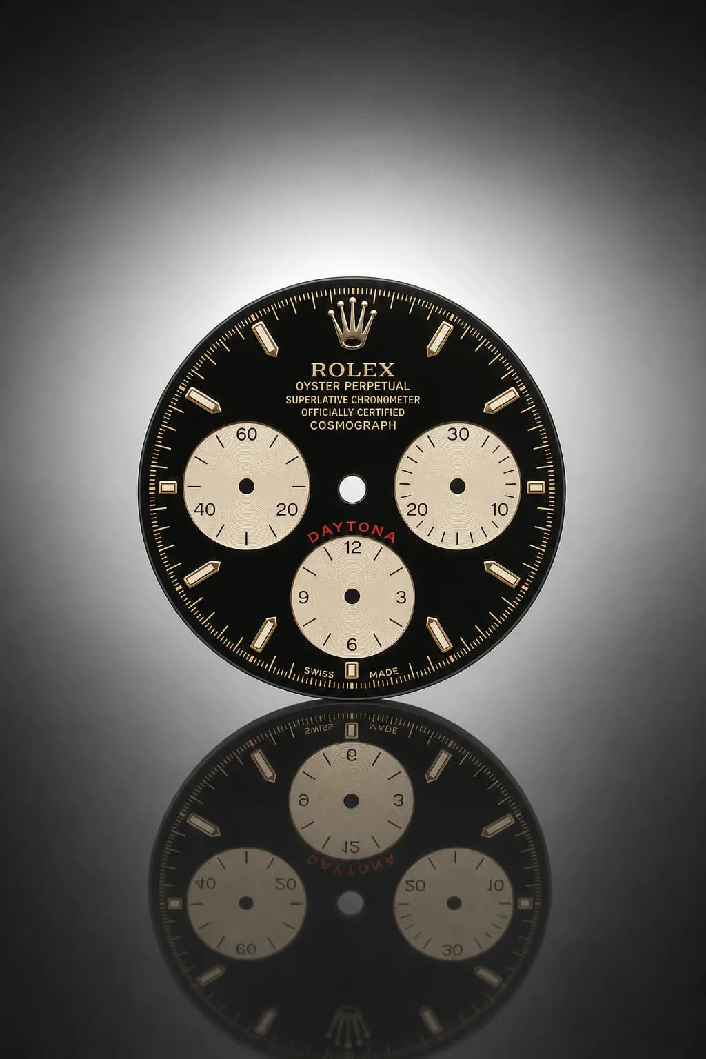 Daytona — Black, Cream Sub-dials